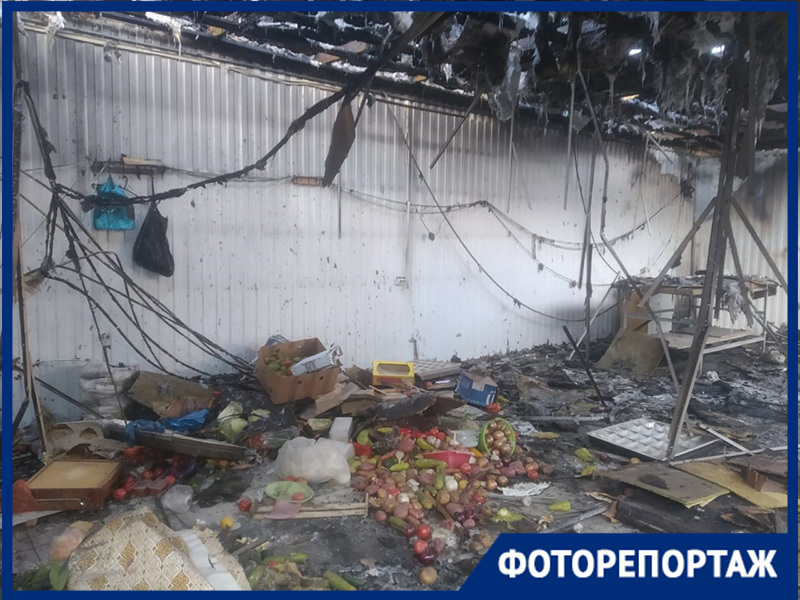 Рынок «Олимпия» заработал в Волгограде после крупного пожара