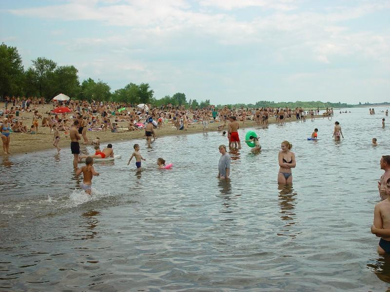 В Волгограде появился новый пляж