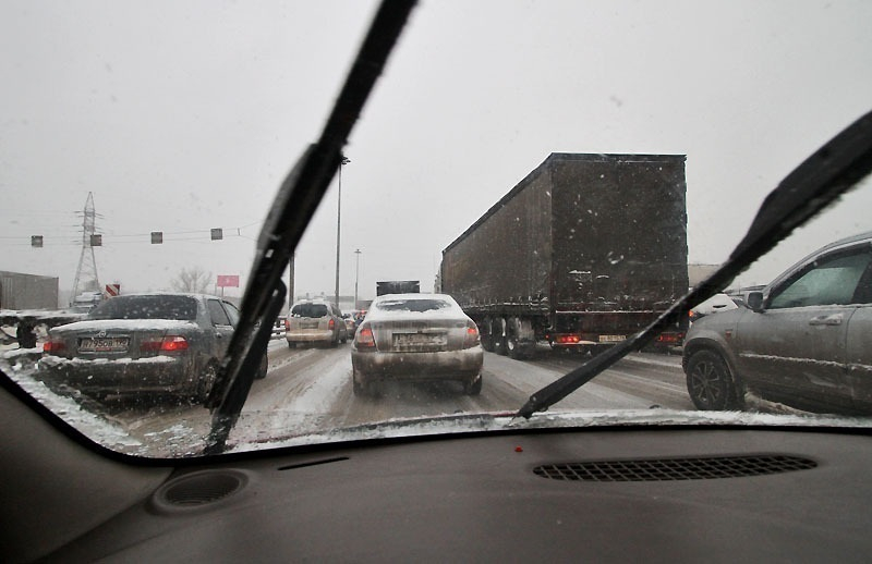 ГИБДД: из-за ледяного дождя трасса «Волгоград - Сызрань» закрывается