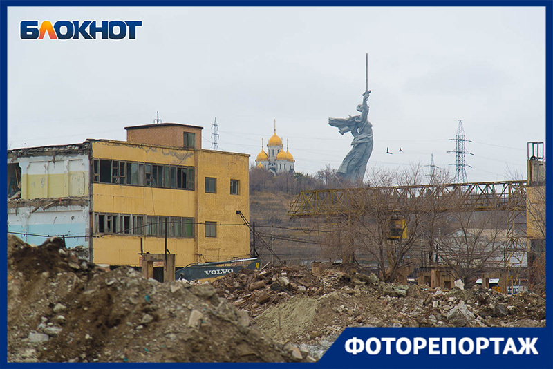 Фотограф показал, что осталось от метизного завода в Волгограде