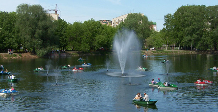 Каскад фонтанов и лодочные прогулки  планируется создать в пойме реки Царица