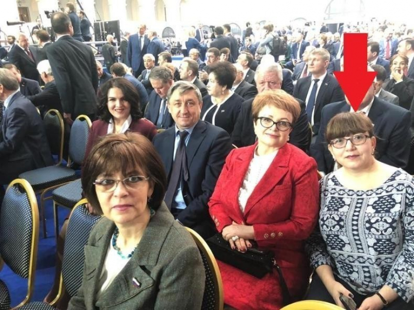 Татьяна Гензе пришла к Путину в той же одежде, в которой митинговала против пенсионной реформы
