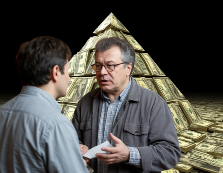 Ученик Мавроди пиарит себя через листовки с опасным маньяком в Волгограде