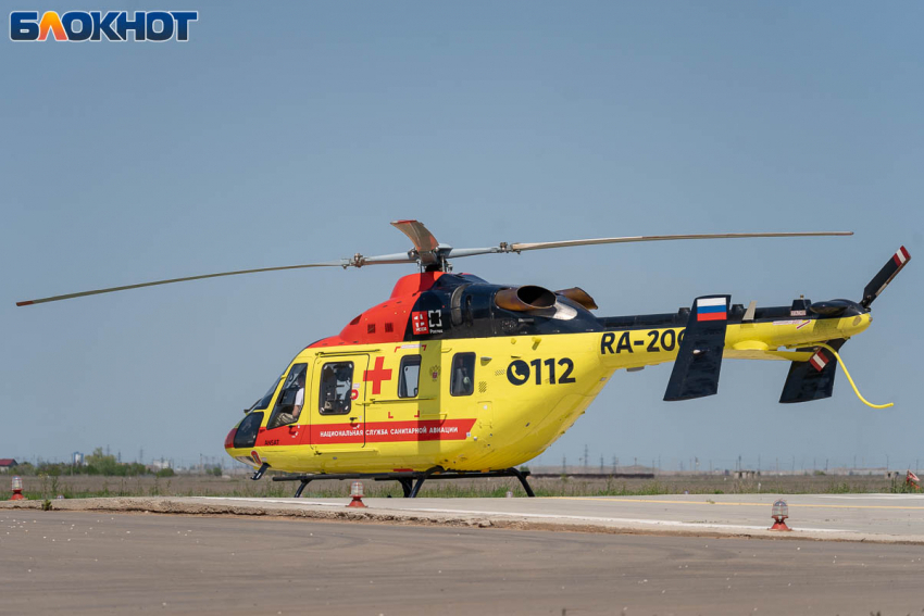 Вертолеты запустили в небо для спасения 41 ребенка в Волгоградской области 