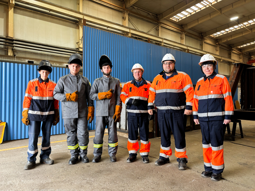 На ЕвроХим-ВолгаКалии прошел демонстрационный экзамен для студентов из Котельниково