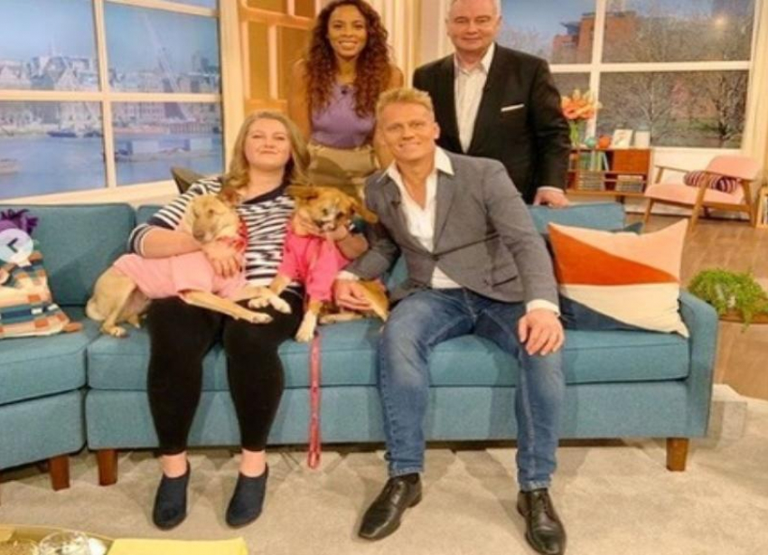 На популярное ток-шоу в Великобритании привели собаку с огнестрельным ранением из Волгограда