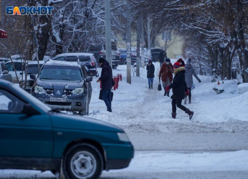 В Волгограде 29 декабря выпадет почти треть месячных осадков