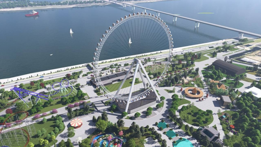 Колесо обозрение готовятся убирать в волгоградском ЦПКиО