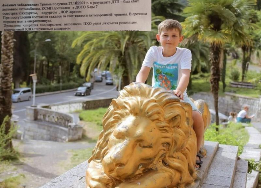 Волгоградские врачи чудом спасли от ампутации ногу 8-летнего ребенка после ДТП
