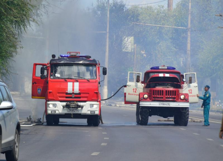 Пробки парализовали Вторую продольную из-за взрыва на заправке «Газпрома» в Волгограде 