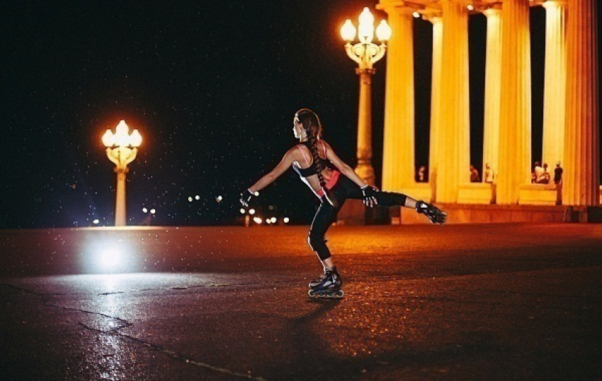 Очаровательные роллерши на набережной Волгограда покоряют сердца мужчин