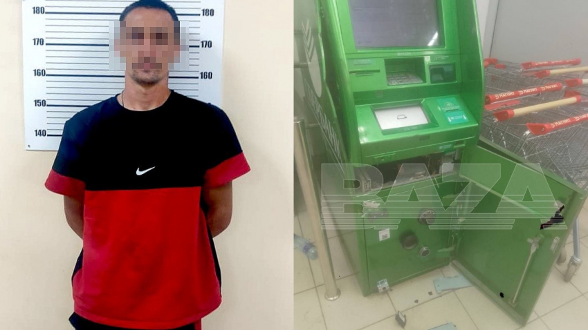 Экс-боец ЧВК задержан за попытку ограбления банкомата под Волгоградом 