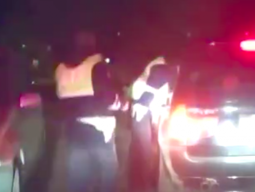 Опубликовано видео погони за пьяным водителем BMW, устроившим ДТП в Волгограде