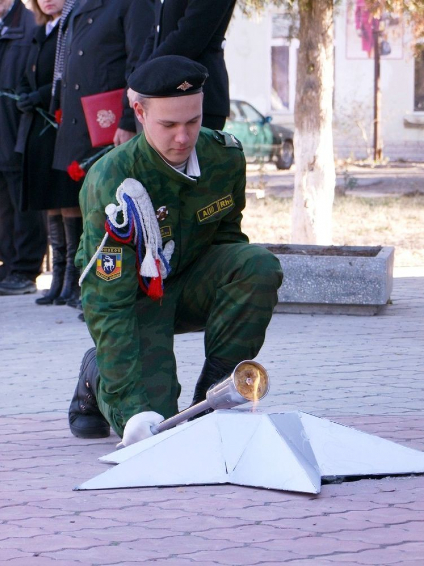 По Волгоградской области пронесут факел от Вечного огня