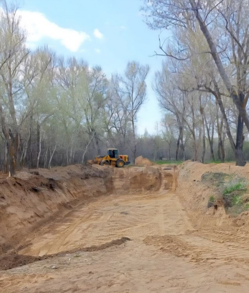Волгоградец выкопал пруд в Волго-Ахтубинской пойме и получил уголовное дело