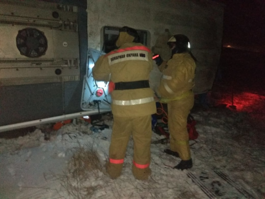 Автобус «Москва – Волгоград» перевернулся в Рязанской области: 4 погибших