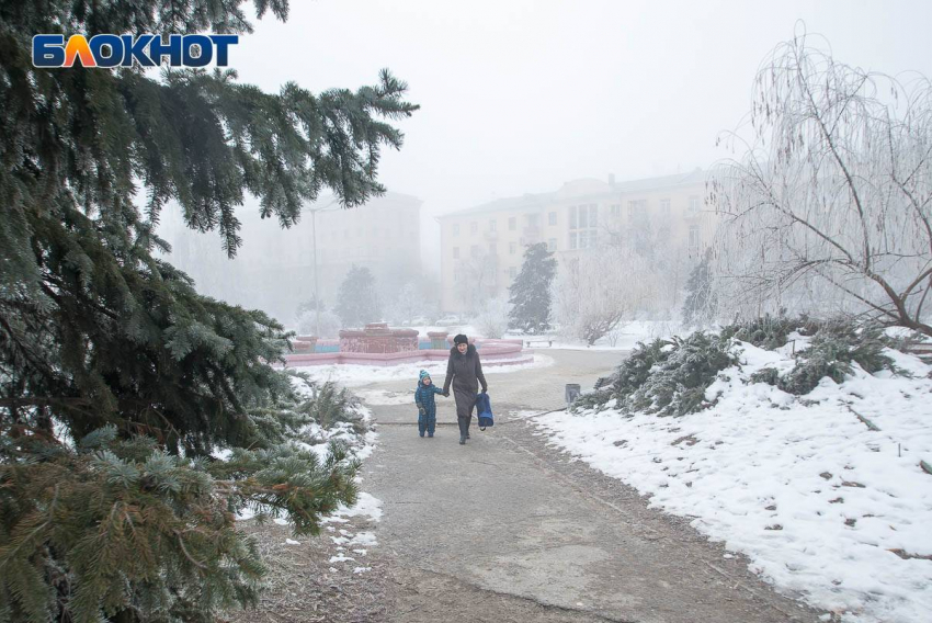 На востоке Волгоградской области 2 декабря ожидаются морозы до -18º