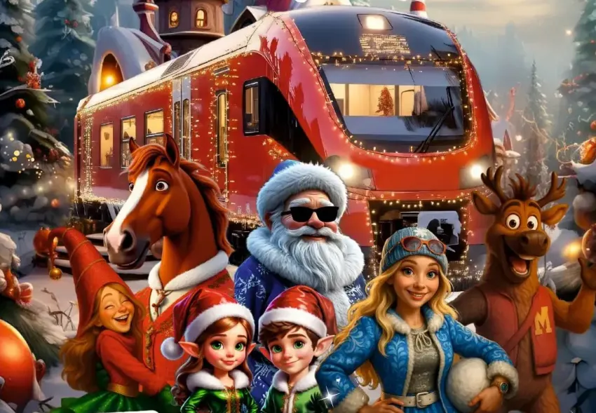 «Новогодний Экспресс» - иммерсивное шоу-путешествие в настоящем поезде в г. Волгограде!