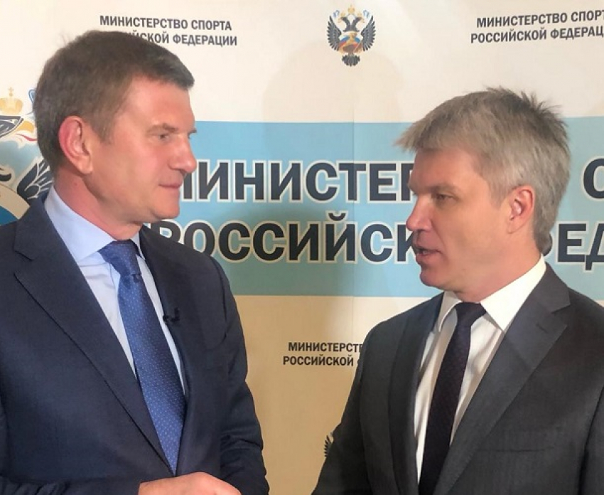 Олег Савченко встретился с министром спорта России Павлом Колобковым