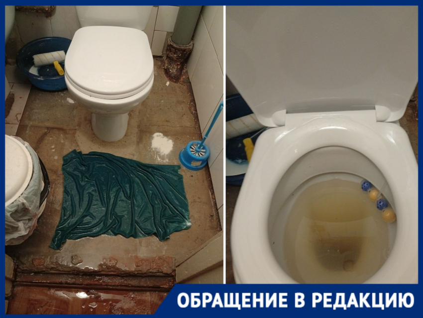 Фекальные фонтаны в квартирах вторые сутки просят заткнуть в двухэтажке на севере Волгограда