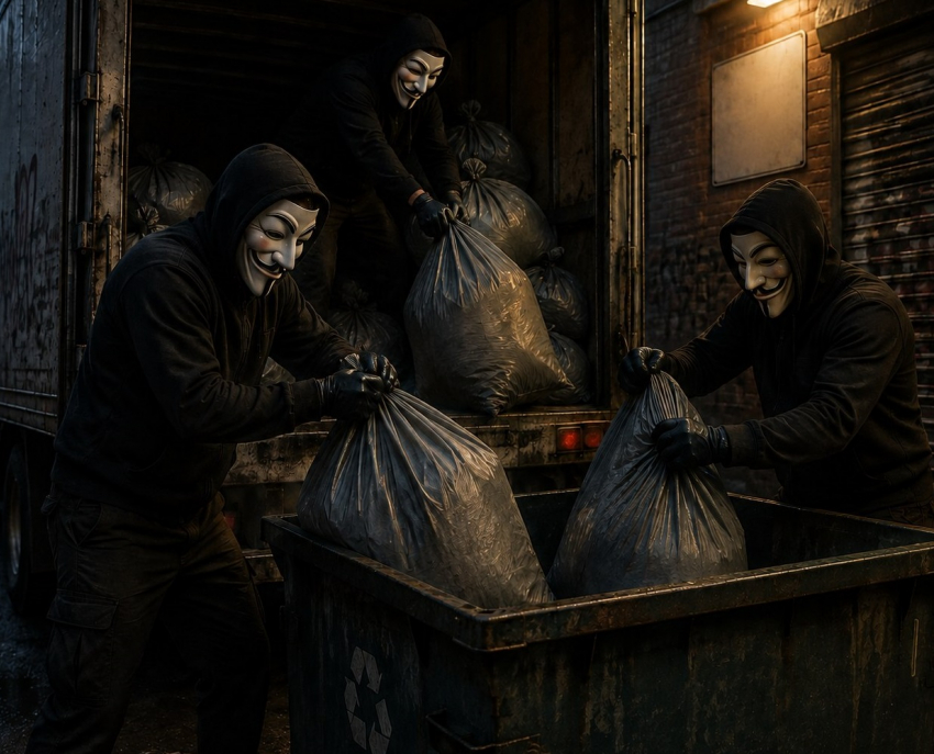 Черные мусорные контрабандисты завелись на юге Волгограда