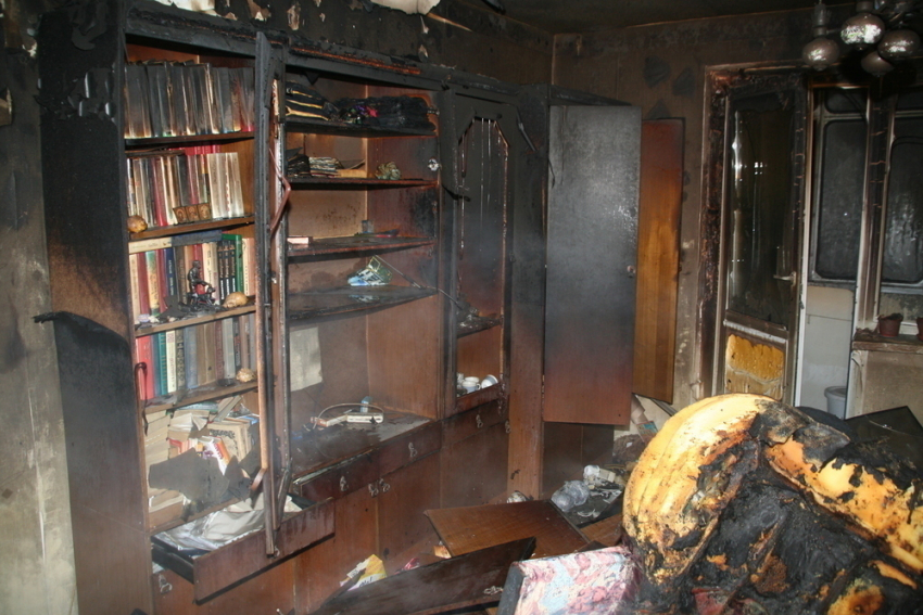 Пенсионер сгорел заживо в своей квартире в Урюпинске