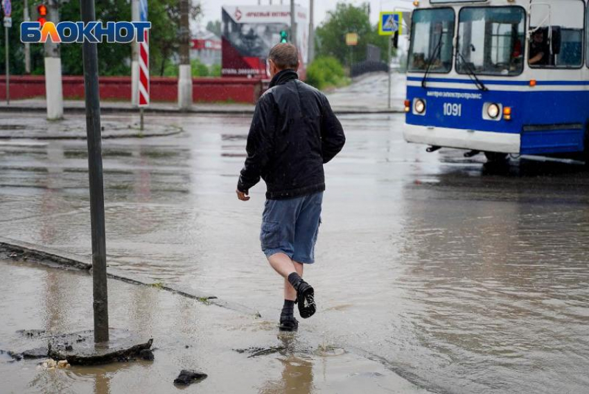 Дождливое воскресенье ждет жителей Волгоградской области