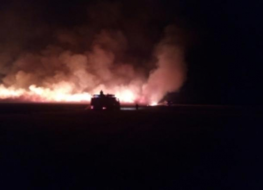 Под Волгоградом в огне пожара погиб мужчина