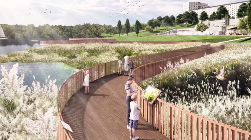 Эко-тропы, новые ЖК и пространство для выставок и ярмарок: как изменят берег Волги на окраинах Волгограда