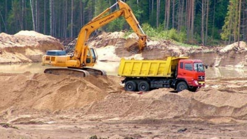 В Городище остановили опасную для жизни людей добычу песка