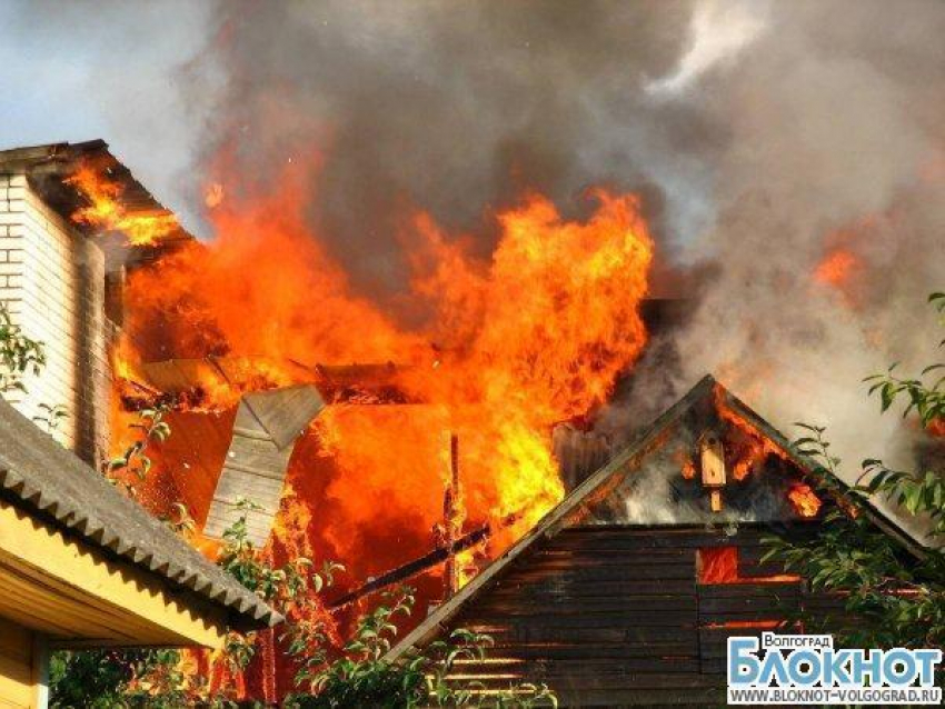 В Среднеахтубинском районе на пожаре погибла девочка