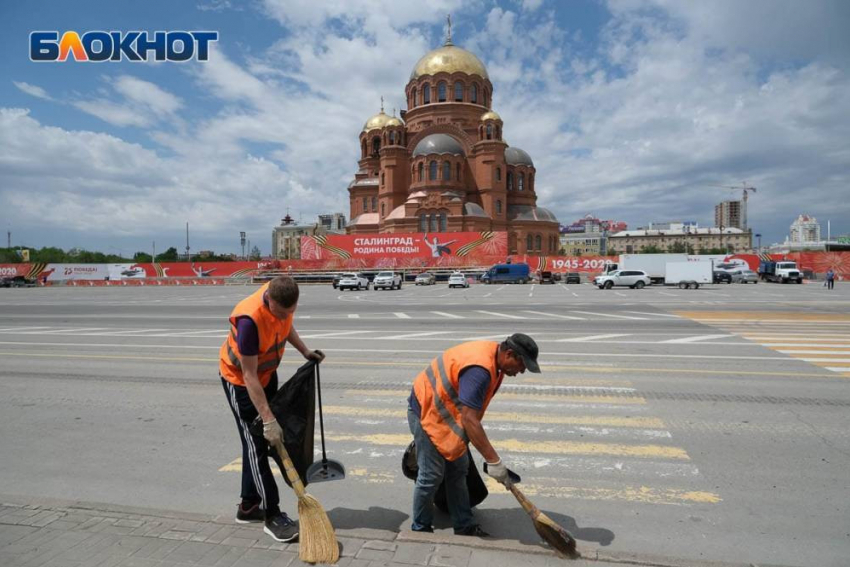 Пешеходный режим ввели в центре Волгограда 2 мая 