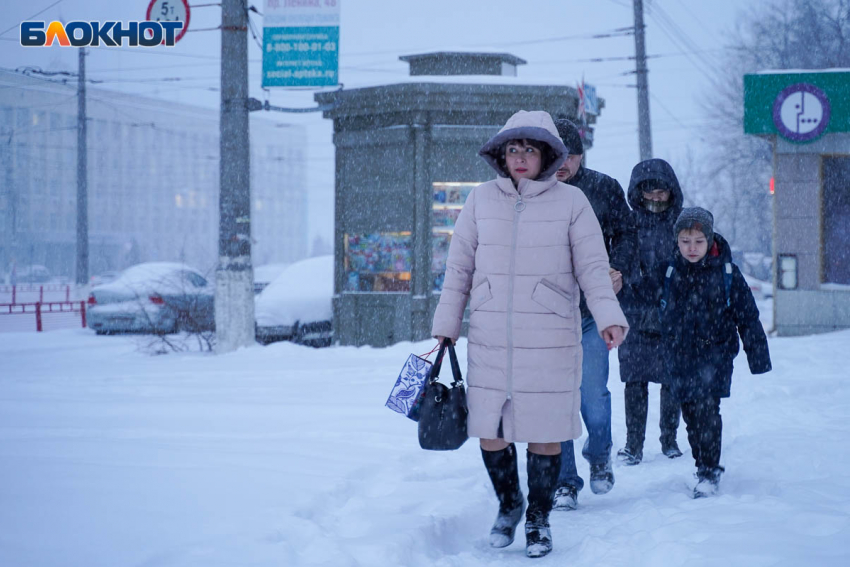 Похолодание до -21 градуса ожидается в Волгоградской области 20 января