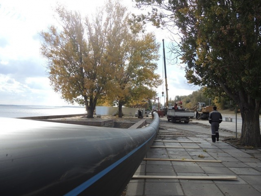 В Волгограде ввели в эксплуатацию первый участок нового водовода 