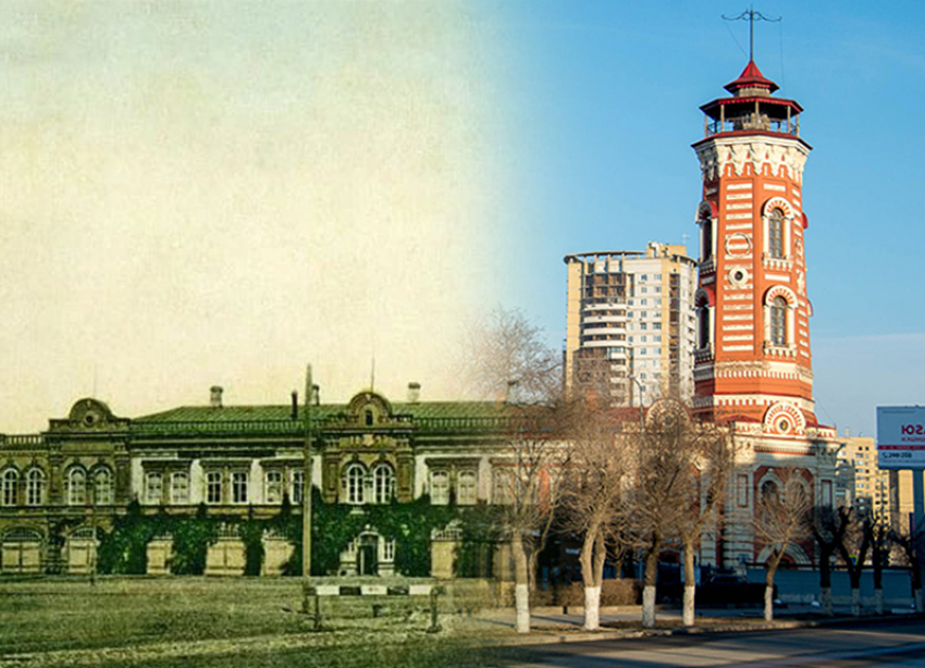 Тогда и сейчас: здание царицынской пожарной каланчи в Волгограде