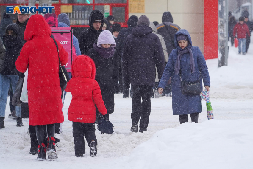 Сильный ветер и снег: погода в Волгоградской области на 15 января 