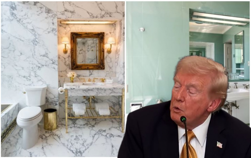 Новый унитаз Трампа и золоченая урна насмешили российских дизайнеров