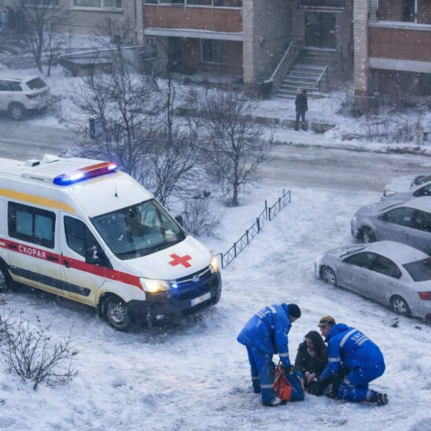 "Стучала по батарее и кричала": 19-летнюю спасают после странного падения из окна 9-этажки в Волжском 