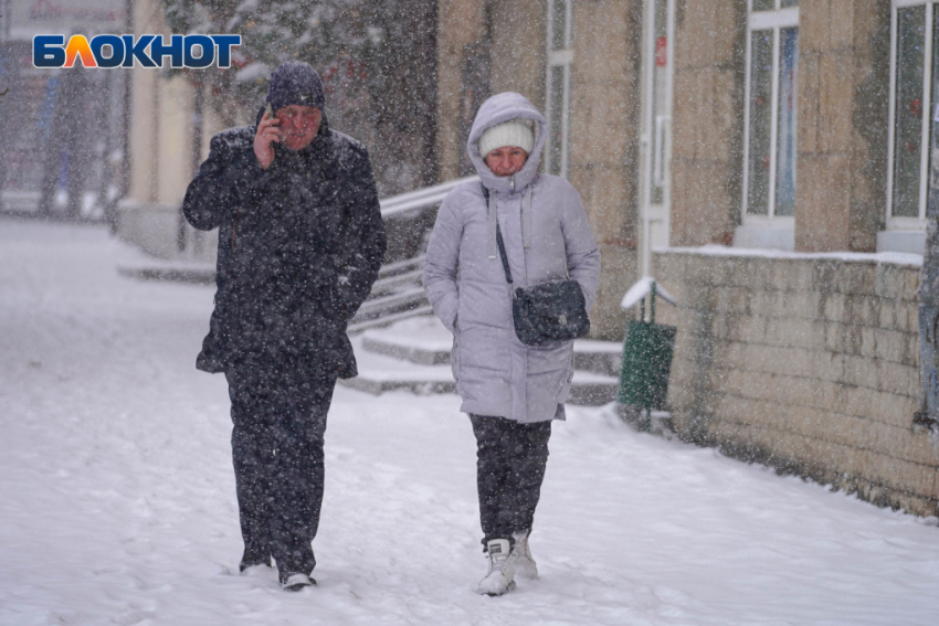 Волжан предупредили об обильном снегопаде, а жителей Волгограда — нет