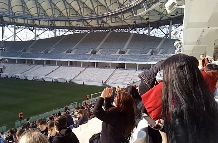 5 тысяч человек завели для пробы на стадион «Волгоград Арена"