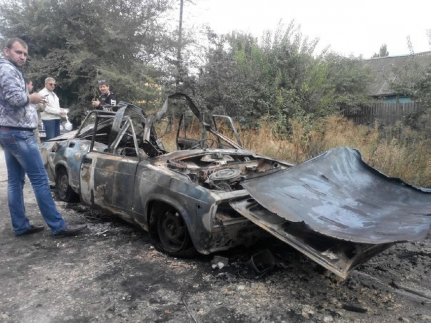 В Волгограде из-за взрыва газового баллона сгорела «пятерка"