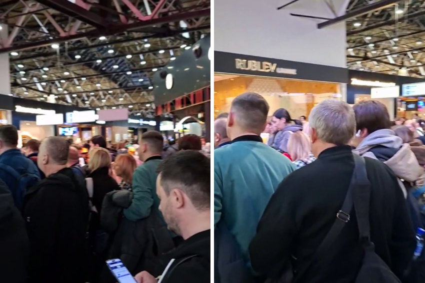 "Толпы в поисках способа уехать": что творится в Шереметьево после глобального сбоя и отмены рейсов