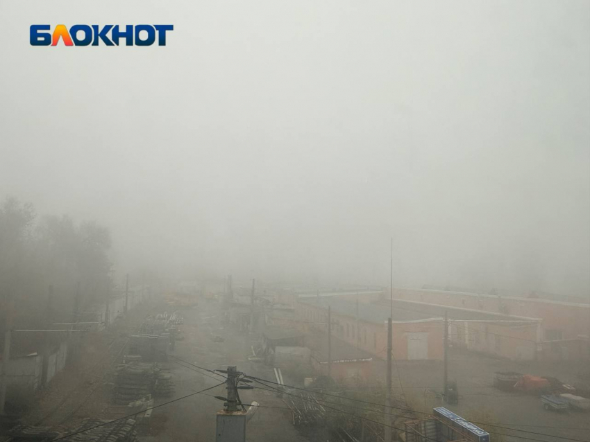 Экстремальный туманище скрыл Волгоград: ау, вы где?