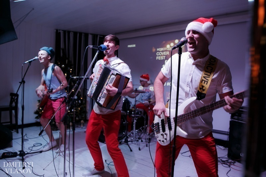 В Волгограде отшумел первый «Новогодний Cover Fest»