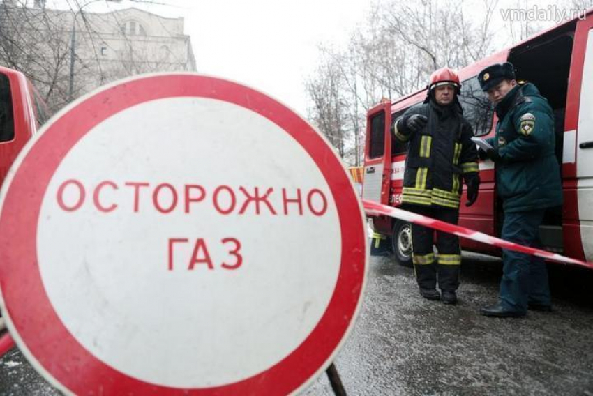 В центре Волгограда произошла  мощная утечка газа. Видео 