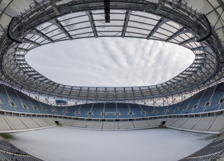 Стадион «Волгоград Арена» показали изнутри