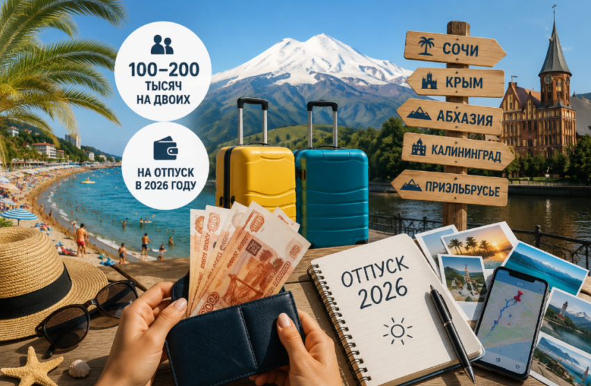 «Нищебродские 100 тысяч на двоих»: сколько потратили на отпуск-2026 жители Волгограда  