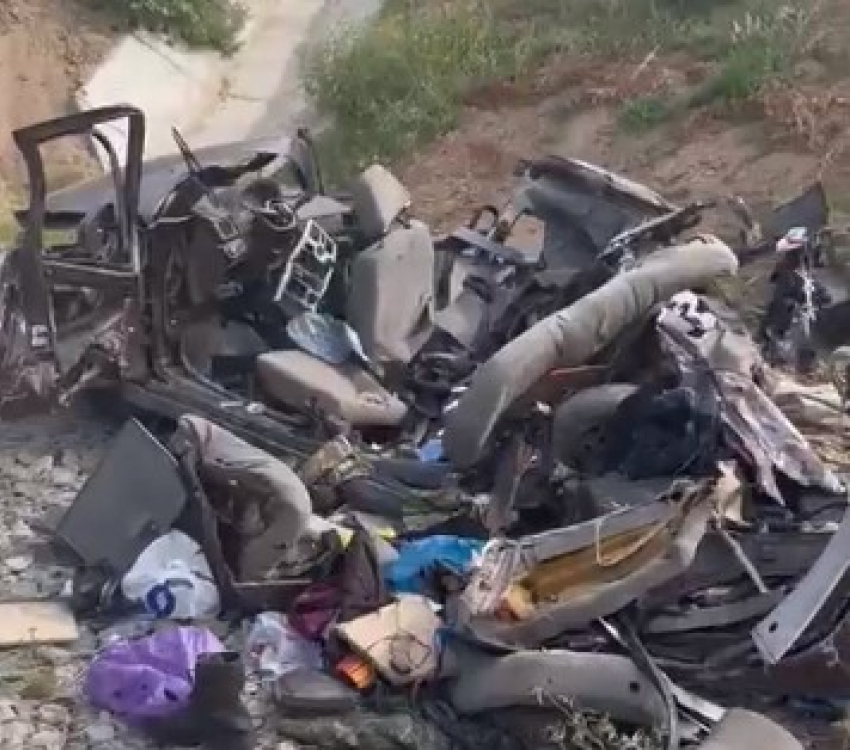 Последствия мгновенной гибели в ДТП четверых молодых волгоградцев сняли на видео