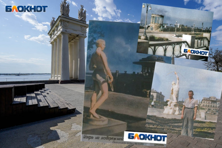 Сталинградская набережная, которую уничтожили бомбежки: показываем уникальные кадры в цвете