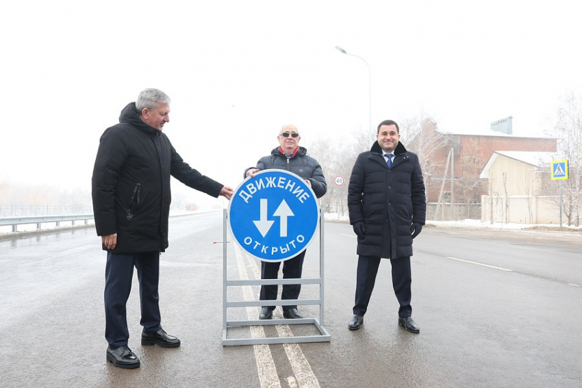 Открытие дороги за млрд отпраздновали запуском нового автобуса в Волгограде